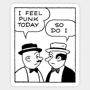 I FEEL PUNK TODAY Sticker